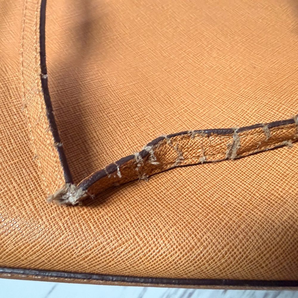 Michael Kors Cognac Saffiano Tote - Picture 9 of 10